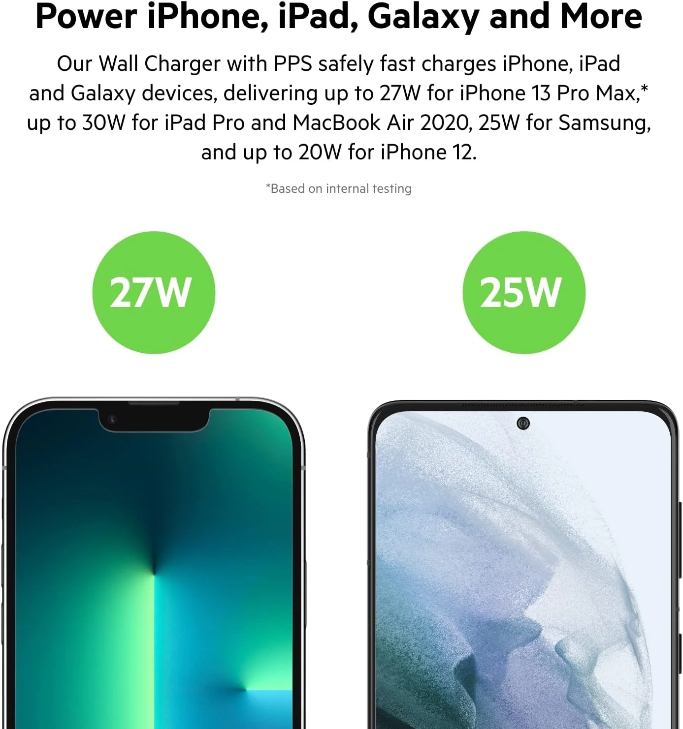 Belkin Dual USB-C 1x Up to 30W - White - Image 4