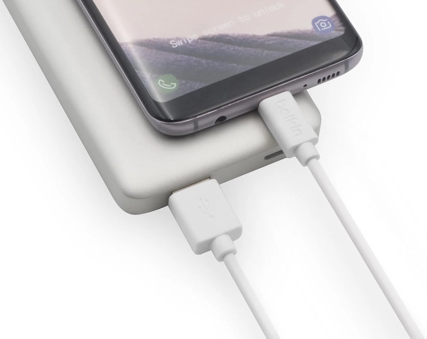 Belkin MixIt Colour Range 2m Micro USB Cable for Smartphones and Tablets - White - Image 4