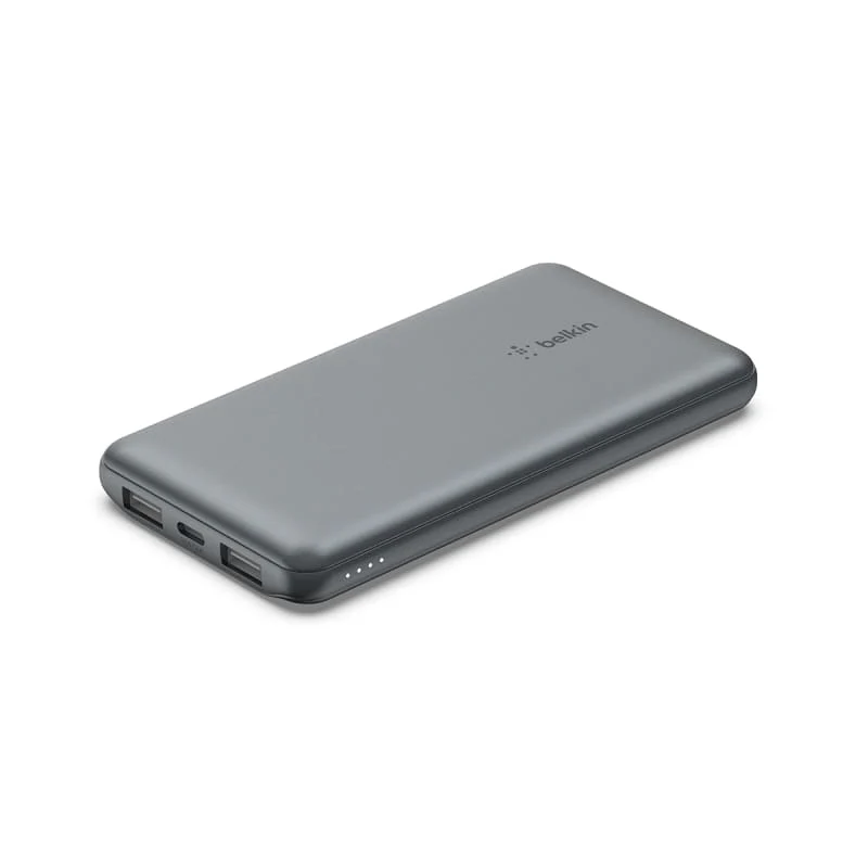Belkin Portable Charger, USB-C Power Bank 10000mAh - Grey - Image 4