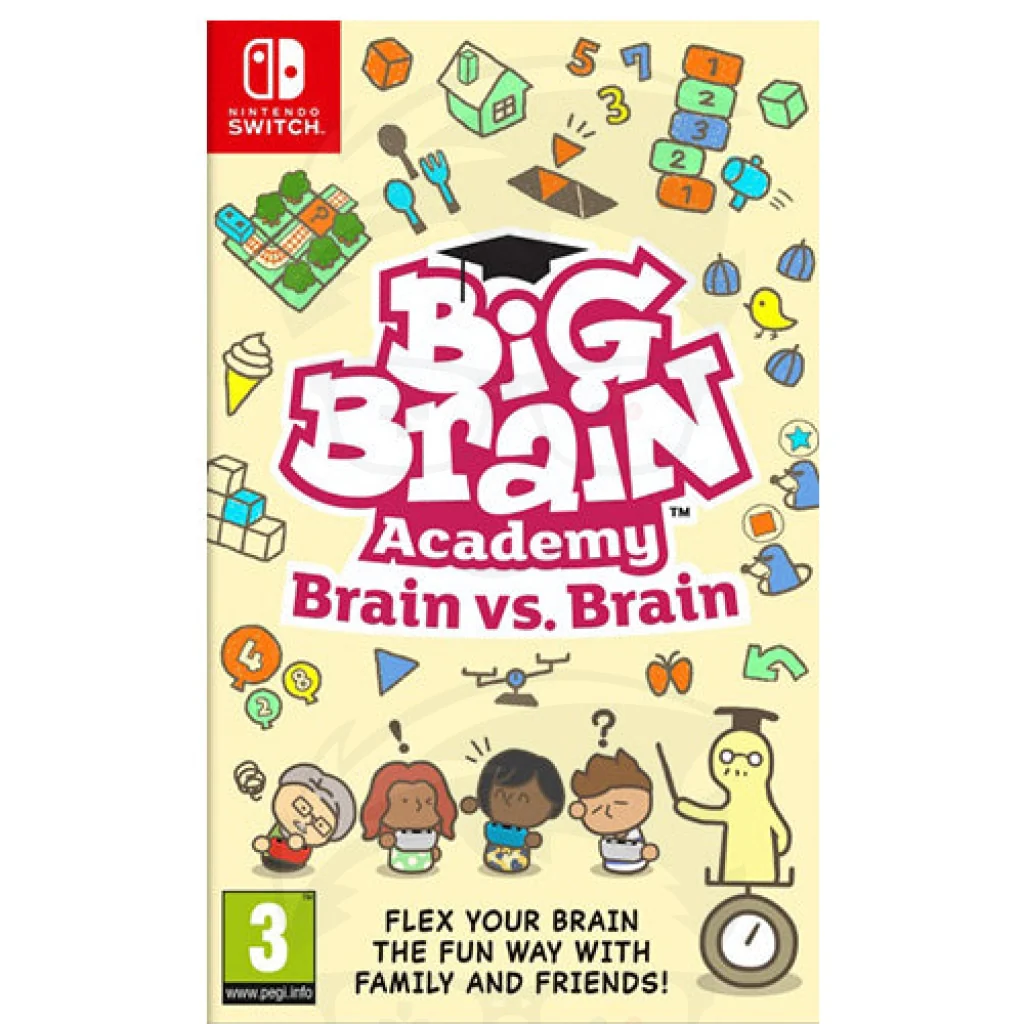 BIG BRAIN ACADEMY: BRAIN VS BRAIN NINTENDO SWITCH