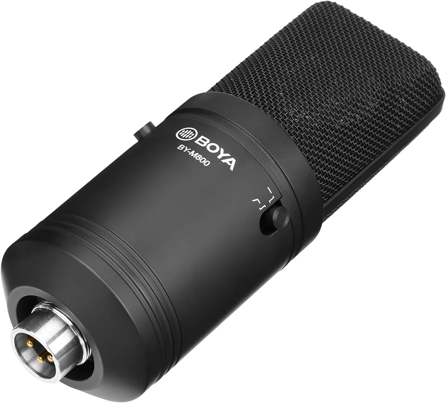 Boya M800 Large Diaphragm Condenser Microphone with Shock Mount & Pop Shield - Image 2