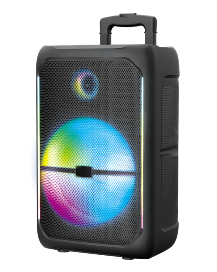 Brodu BTS-1808 Wireless 12" subwoofer 40W power RGB with Karaoke