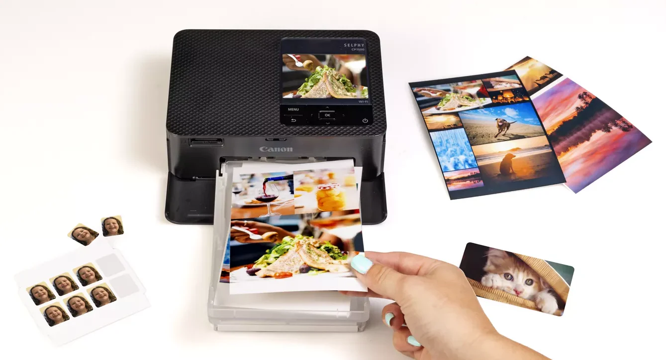 Canon SELPHY CP1500 Photo Printer Dye-sublimation 300 x 300 DPI Maximum print (10x15 cm ) Wi-Fi - Image 2