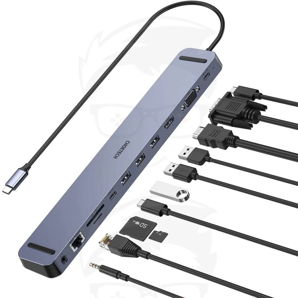 CHOETECH HUB-M20 11 IN 1 USB TYPE C HUB ADAPTER