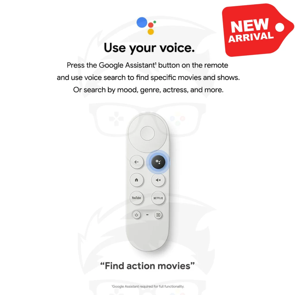 Chromecast with Google TV - Streaming Entertainment in 4K HDR - Snow - Image 6