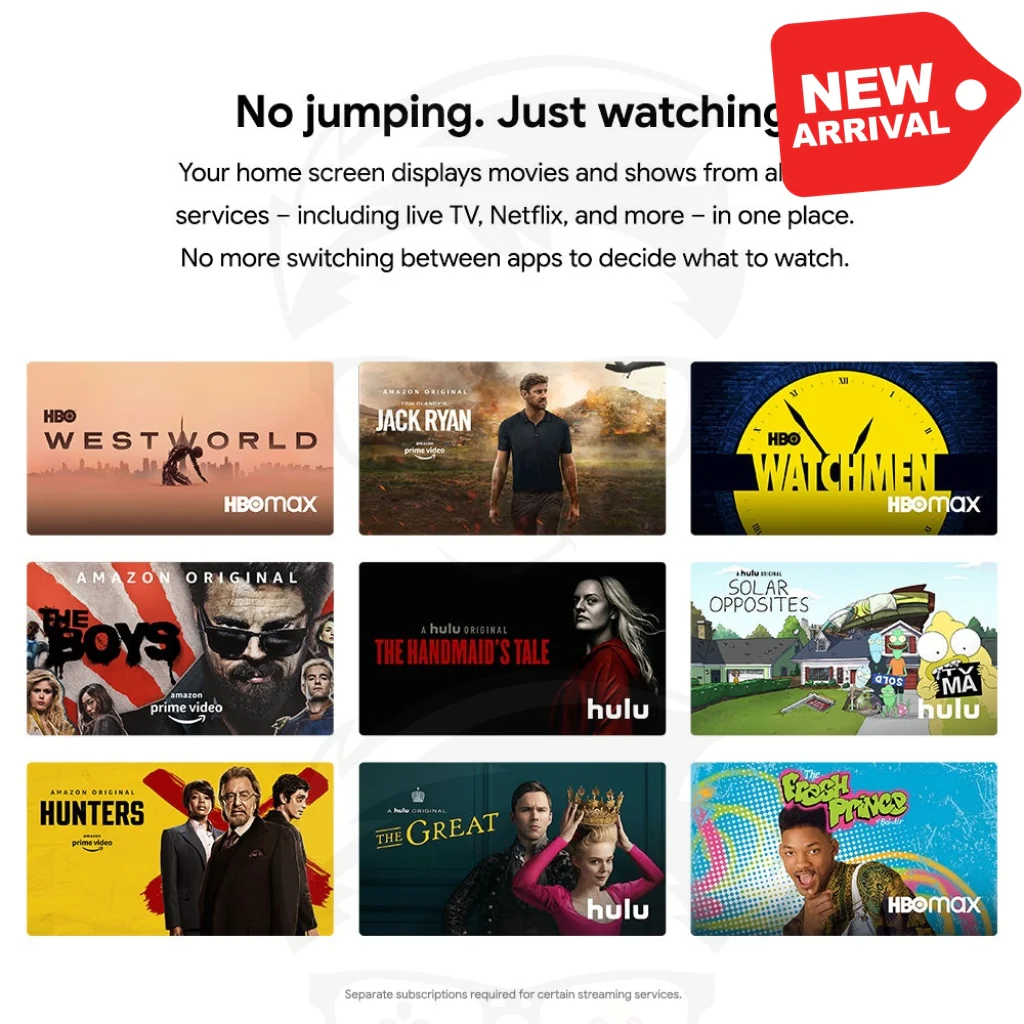 Chromecast with Google TV - Streaming Entertainment in 4K HDR - Snow - Image 7