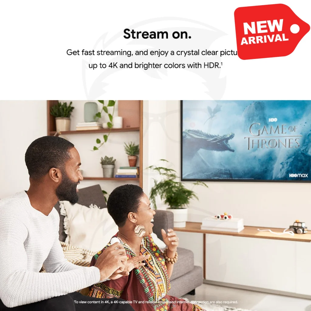 Chromecast with Google TV - Streaming Entertainment in 4K HDR - Snow - Image 8