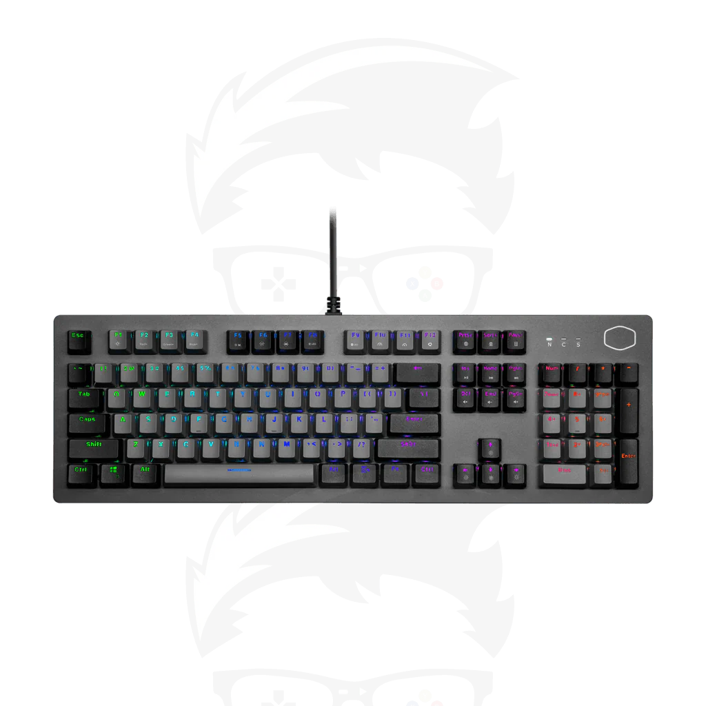 Cooler Master CK352 BLUE Switch  (Black&Grey) Gaming Mechanical Keyboard - Image 2