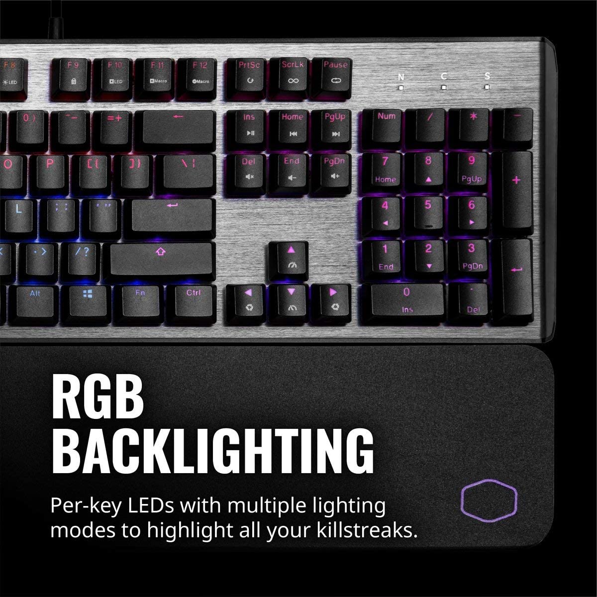 Cooler Master CK530 V2 Tenkeyless Gaming Mechanical Keyboard Brown Switch - Image 3