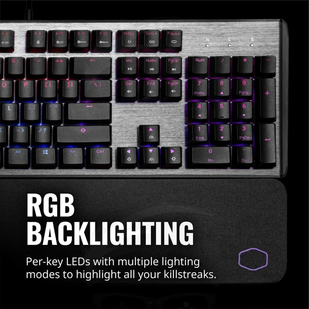 Cooler Master CK550 V2  Brown Switch with RGB Gaming Mechanical Keyboard - Image 4