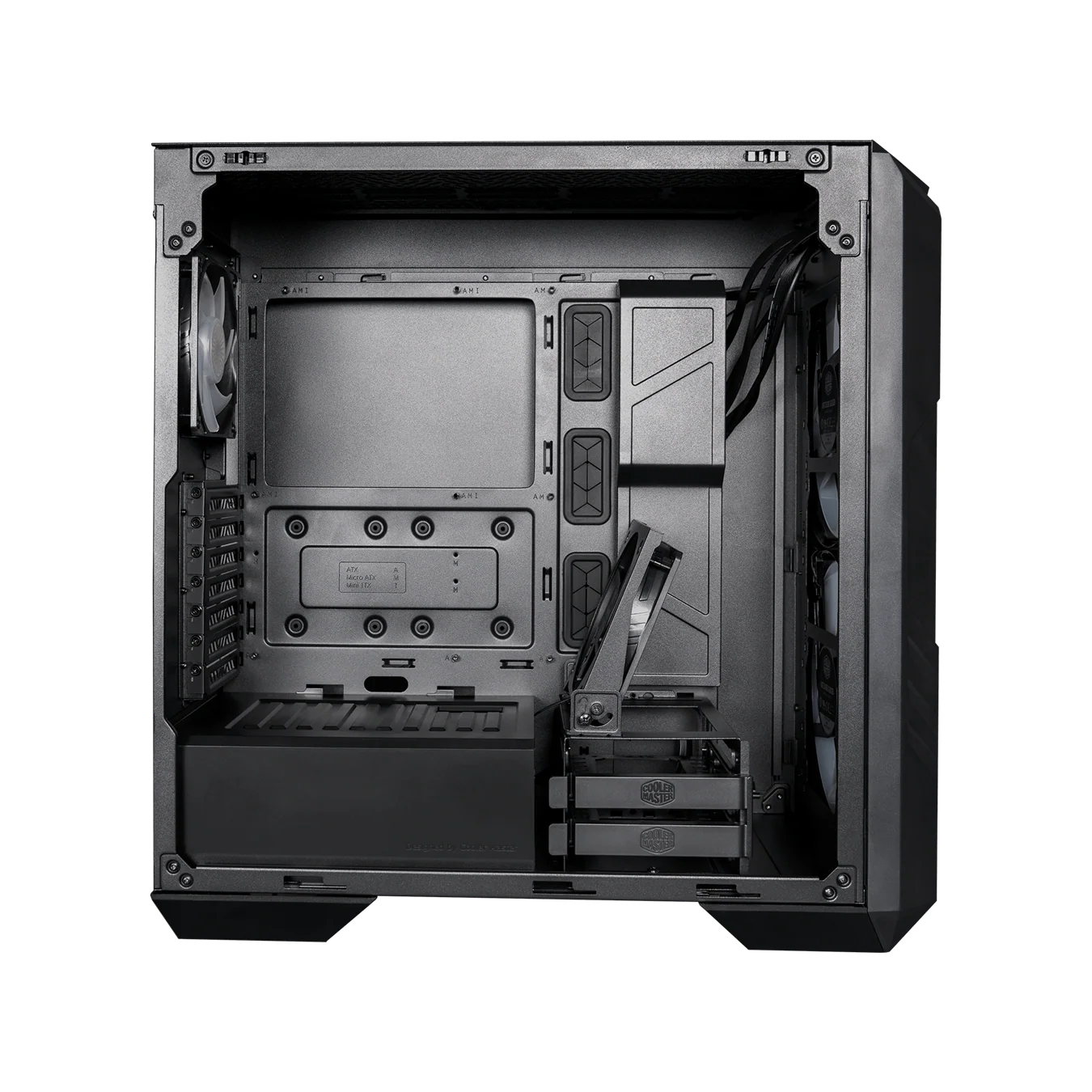 COOLER MASTER HAF 500 ARGB Mid Tower Black Gaming Case - Image 3