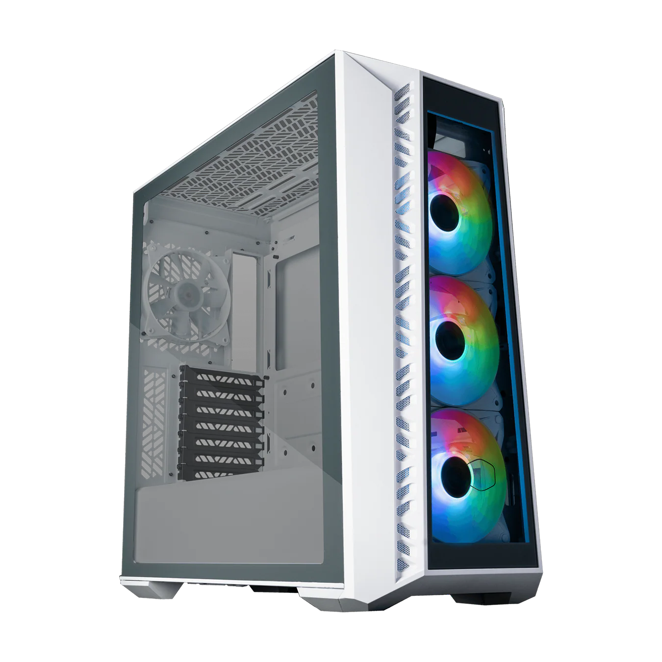 Cooler Master MASTERBOX 520 MESH ARGB Mid Tower WHITE Gaming Case