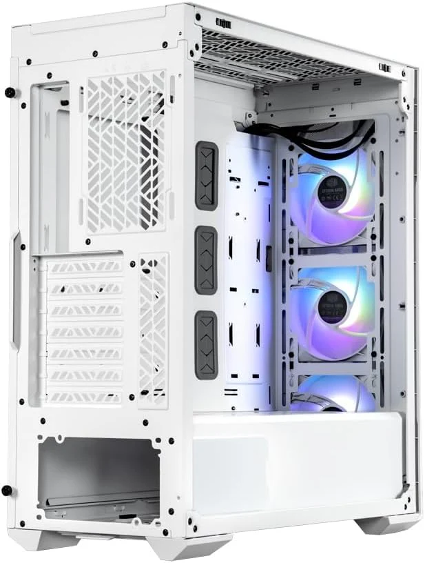 COOLER MASTER MASTERBOX TD500 MESH V2 (White) ARGB Mid Tower Gaming Case - Image 3