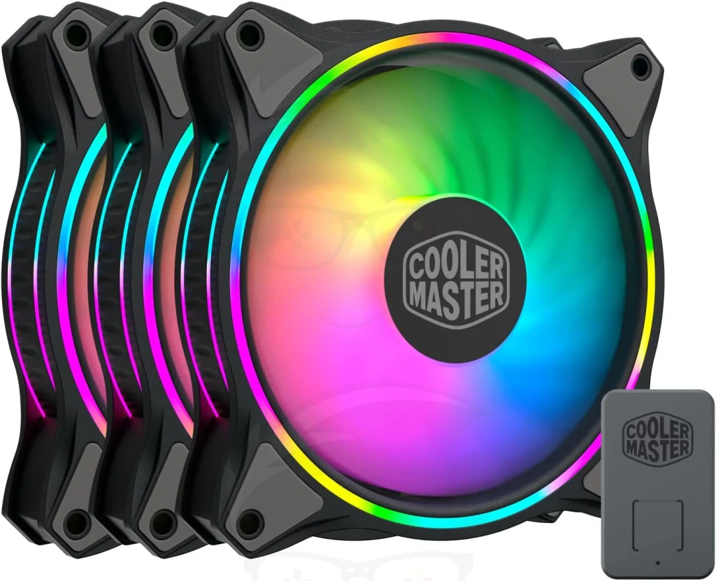 Cooler Master MASTERFAN MF120 Halo2  3in1 ARGB - (Black/White)