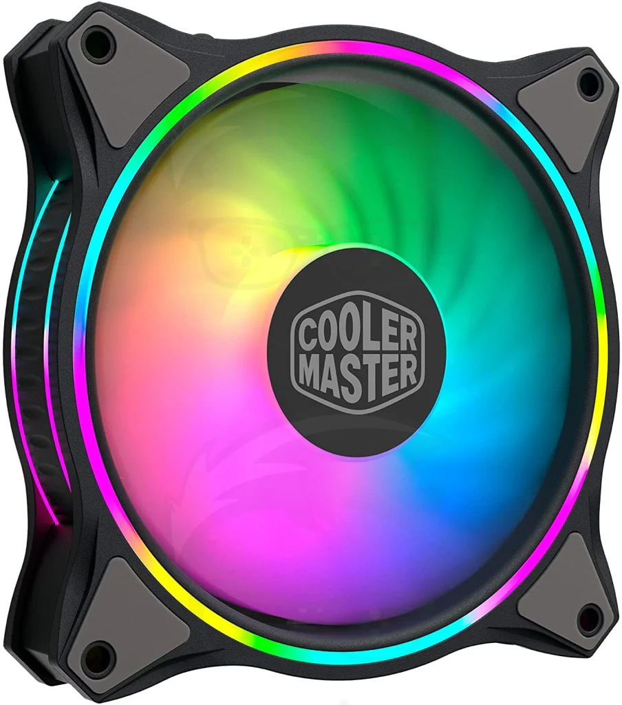 Cooler Master MASTERFAN MF120 Halo2  3in1 ARGB - (Black/White) - Image 2