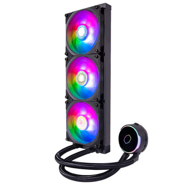 Cooler Master MasterLiquid PL360 FLUX ARGB CPU Liquid Cooler - Black - Image 3