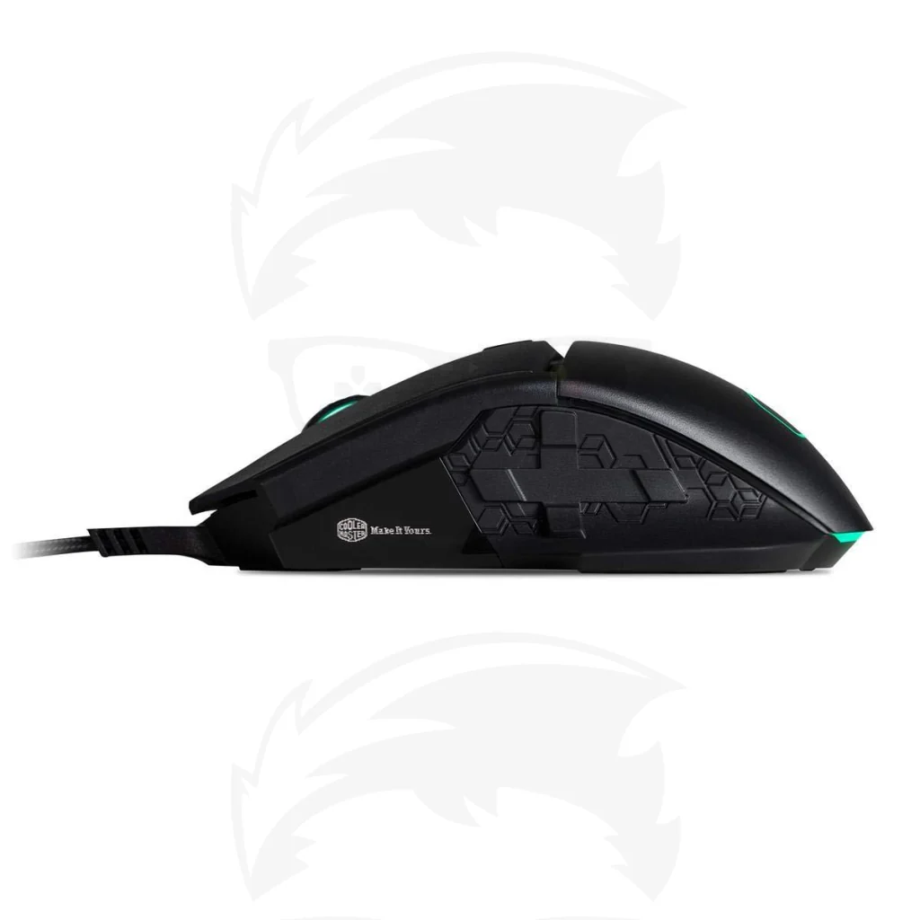 Cooler Master mm830 Gaming Mouse with 24, 000 DPI Sensor, Hidden D-Pad Buttons, 4-Zone RGB, and Precision Wheel - Image 7