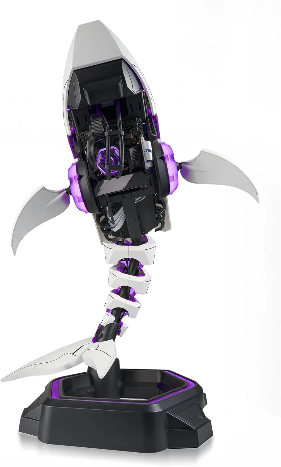 Cooler Master Shark X White Gaming Case - Image 4