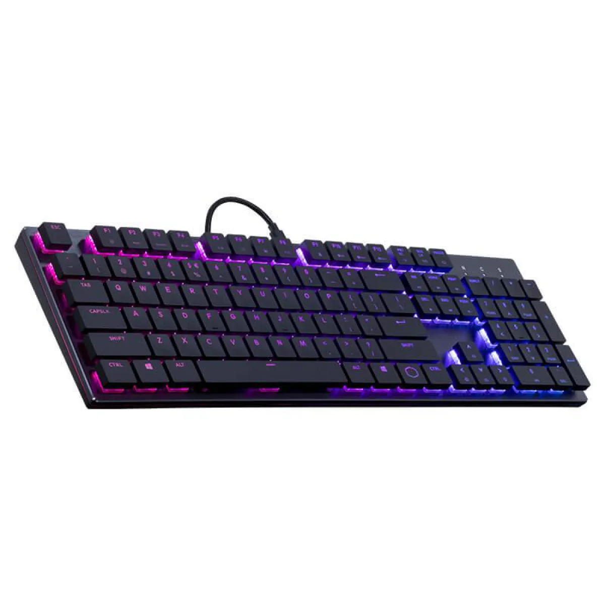 Cooler Master SK650 LOW PROFILE RGB Red Switch Mechanical Gaming Keyboard (عربي)
