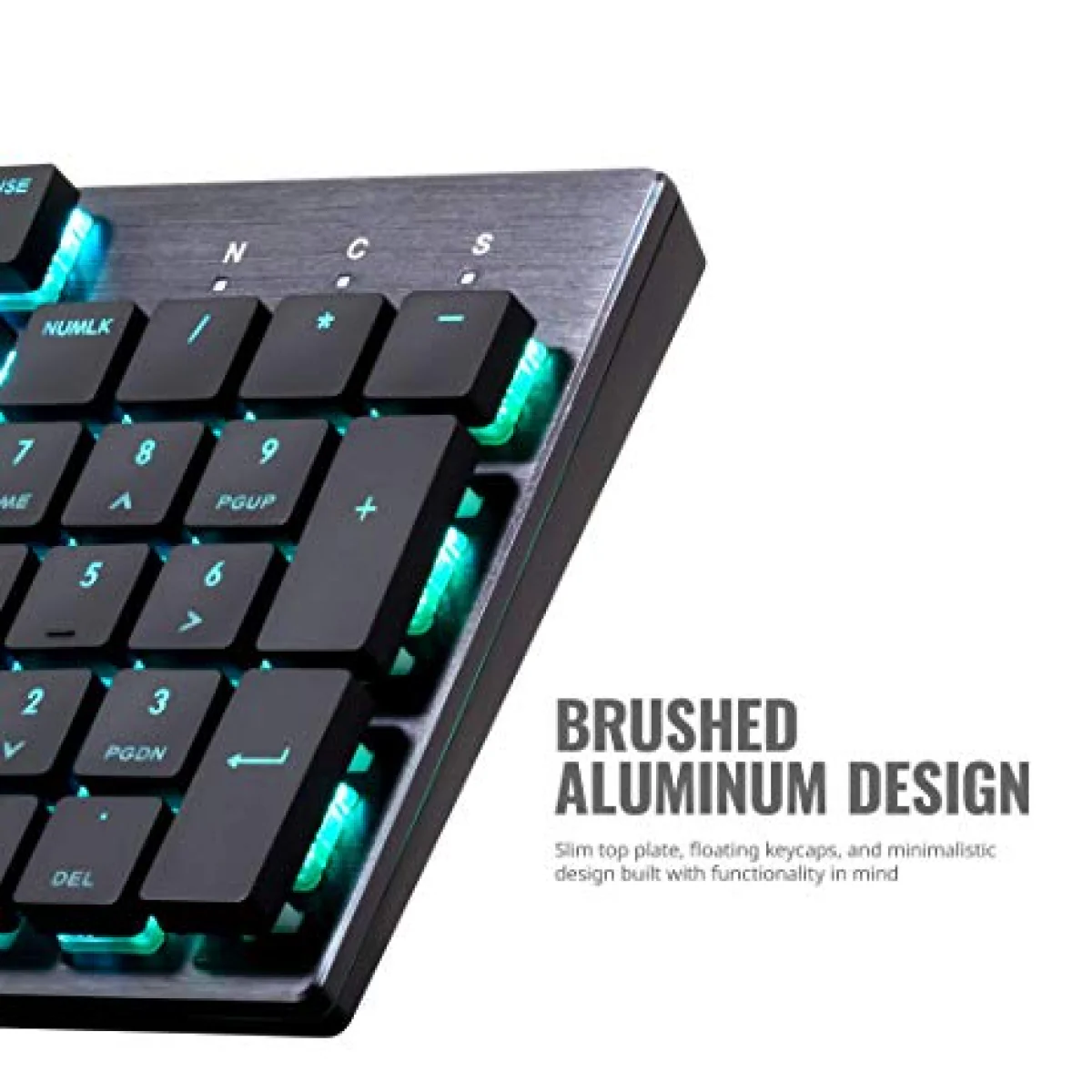 Cooler Master SK650 LOW PROFILE RGB Red Switch Mechanical Gaming Keyboard (عربي) - Image 3