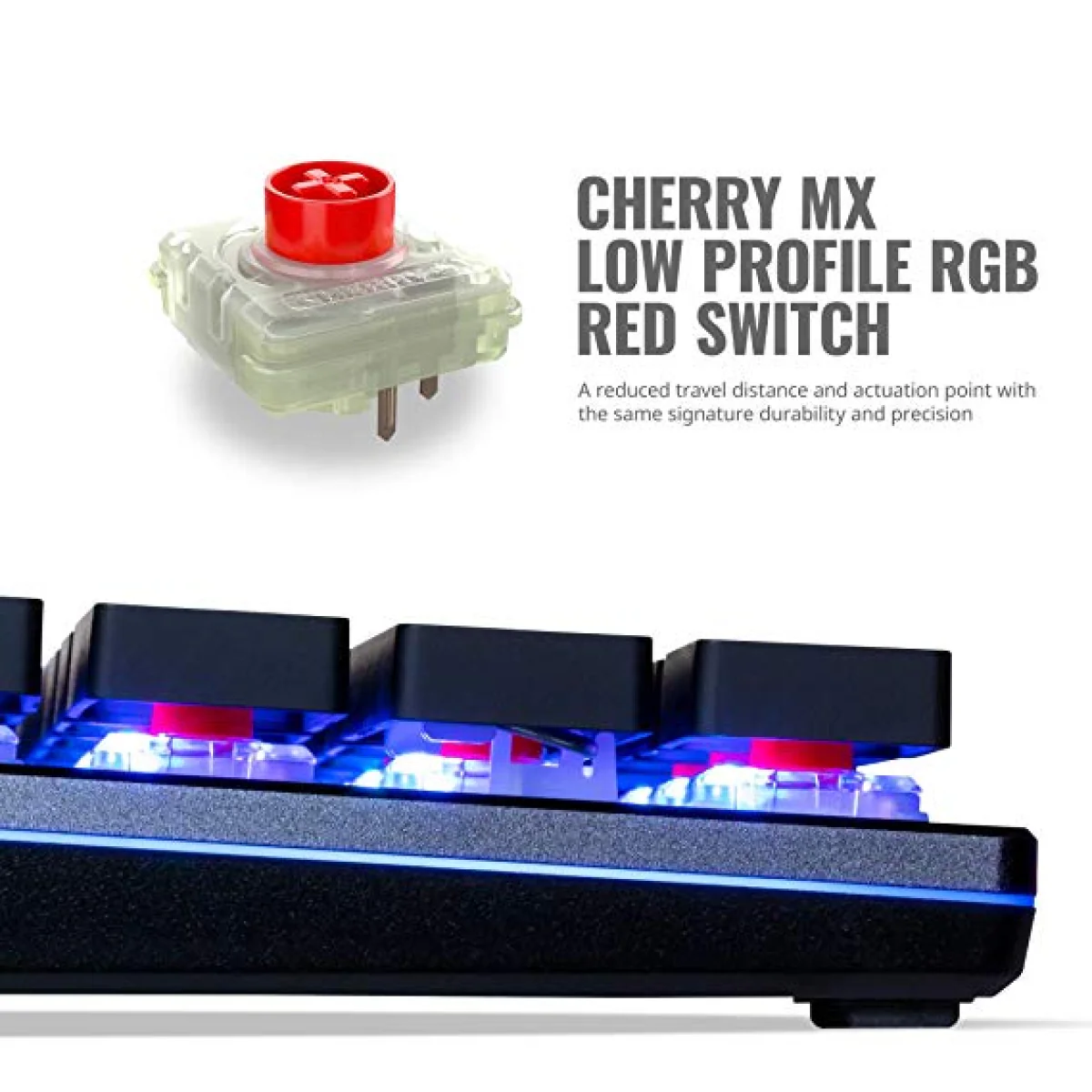 Cooler Master SK650 LOW PROFILE RGB Red Switch Mechanical Gaming Keyboard (عربي) - Image 4