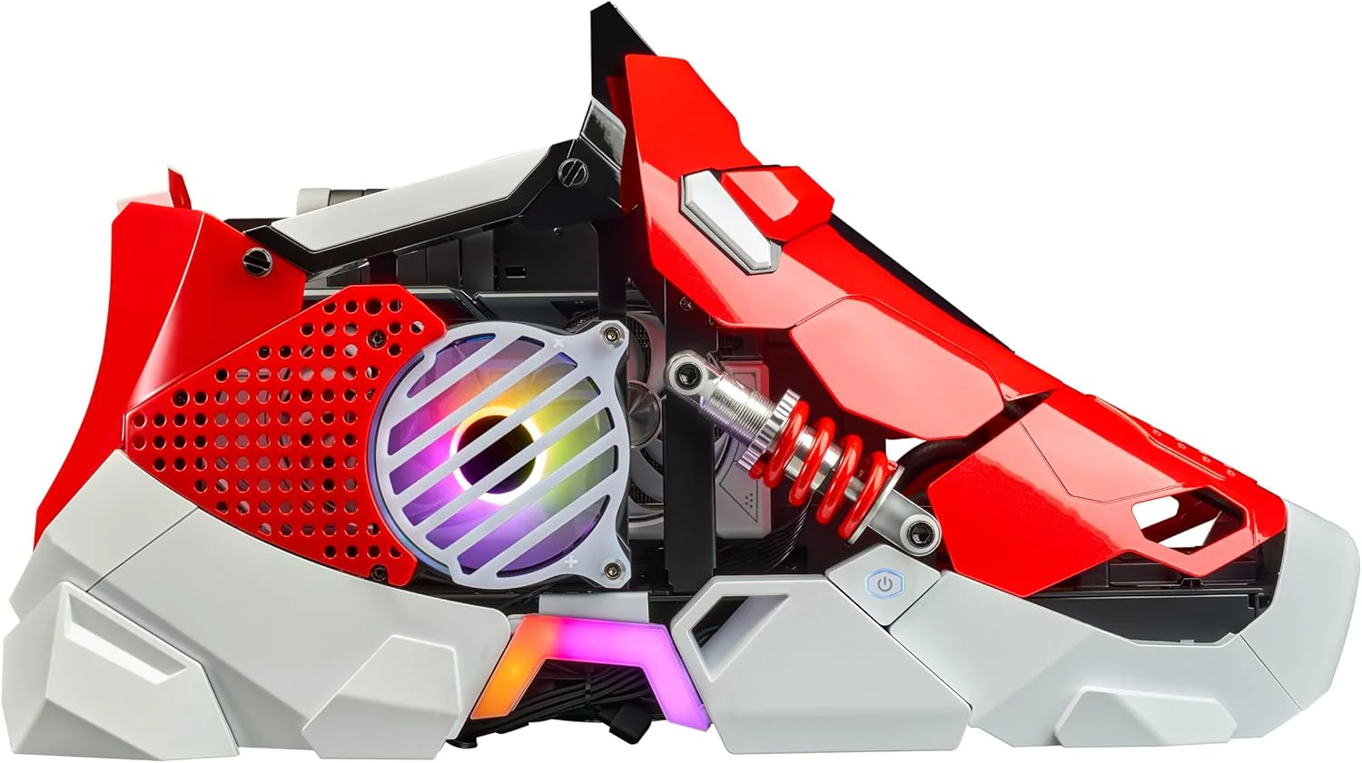 Cooler Master Sneaker X Red Gaming Case - Image 2