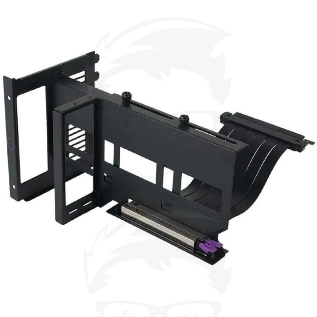 Cooler Master Universal Vertical Graphics Card Holder KIT V.2 With 165mm/6.5in PCIE 4.0 Riser Cable
