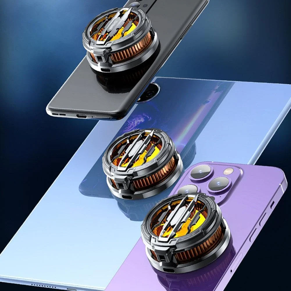 CX08 Pro Cell Phone Type-C Magnetic Fan Powerful and Quiet Cooling - Image 4