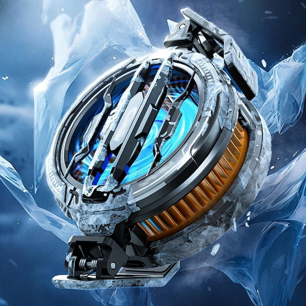 CX08 Pro Cell Phone Type-C Magnetic Fan Powerful and Quiet Cooling - Image 9