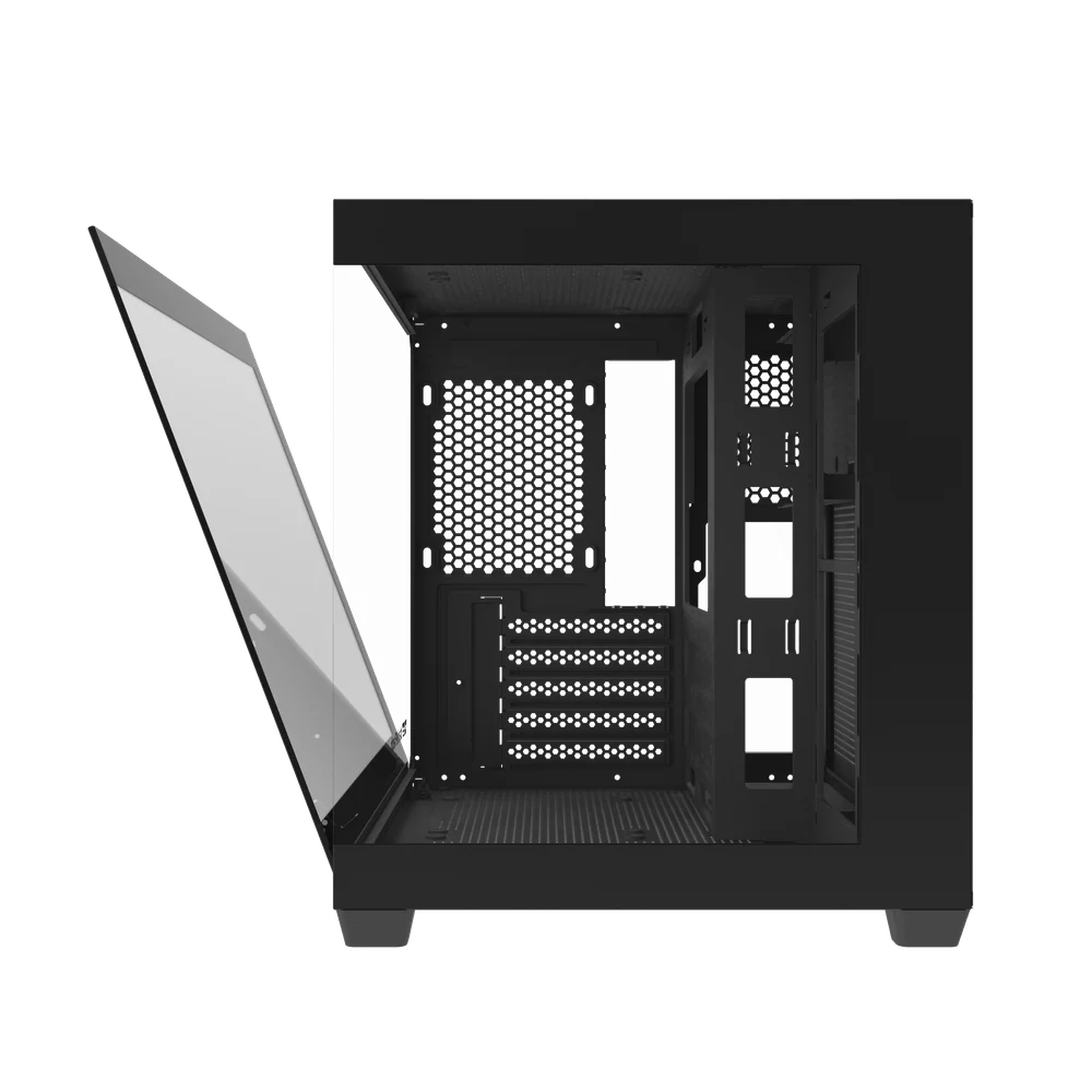Darkflash C275P M-ATX 3 FANS PC Case - Black - Image 5