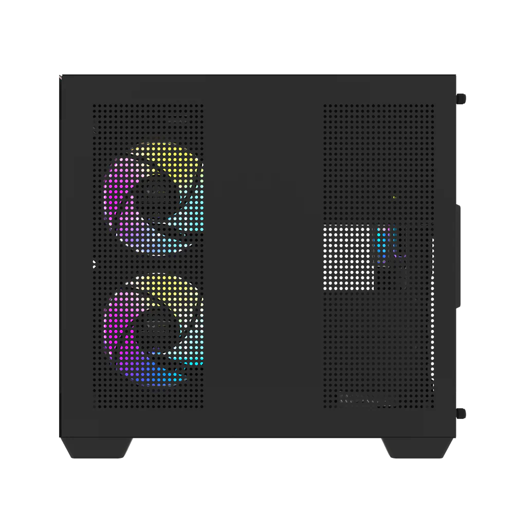 Darkflash C275P M-ATX 3 FANS PC Case - Black - Image 8