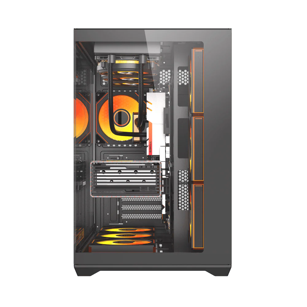 DARKFLASH C280 BLACK E-ATX GAMING CASE - Image 5
