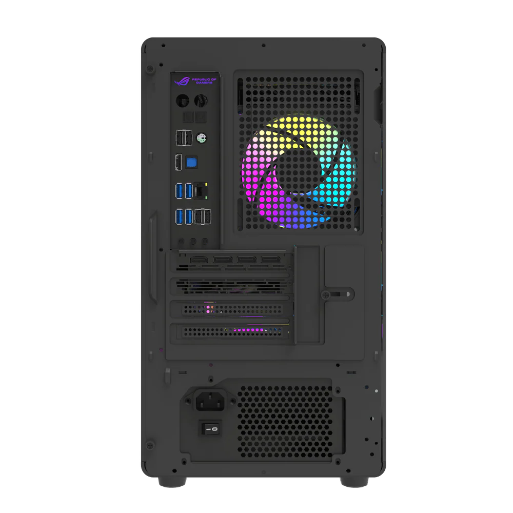 Darkflash DB460M M-ATX with 3 FANS PC Case - Black - Image 4