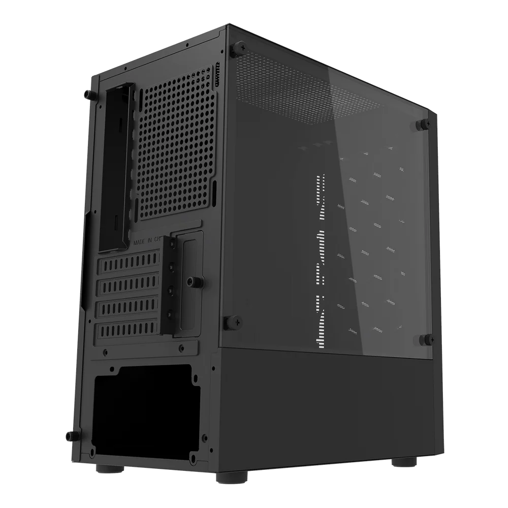 Darkflash DK300M M-ATX with 3 FANS PC Case - Black - Image 4