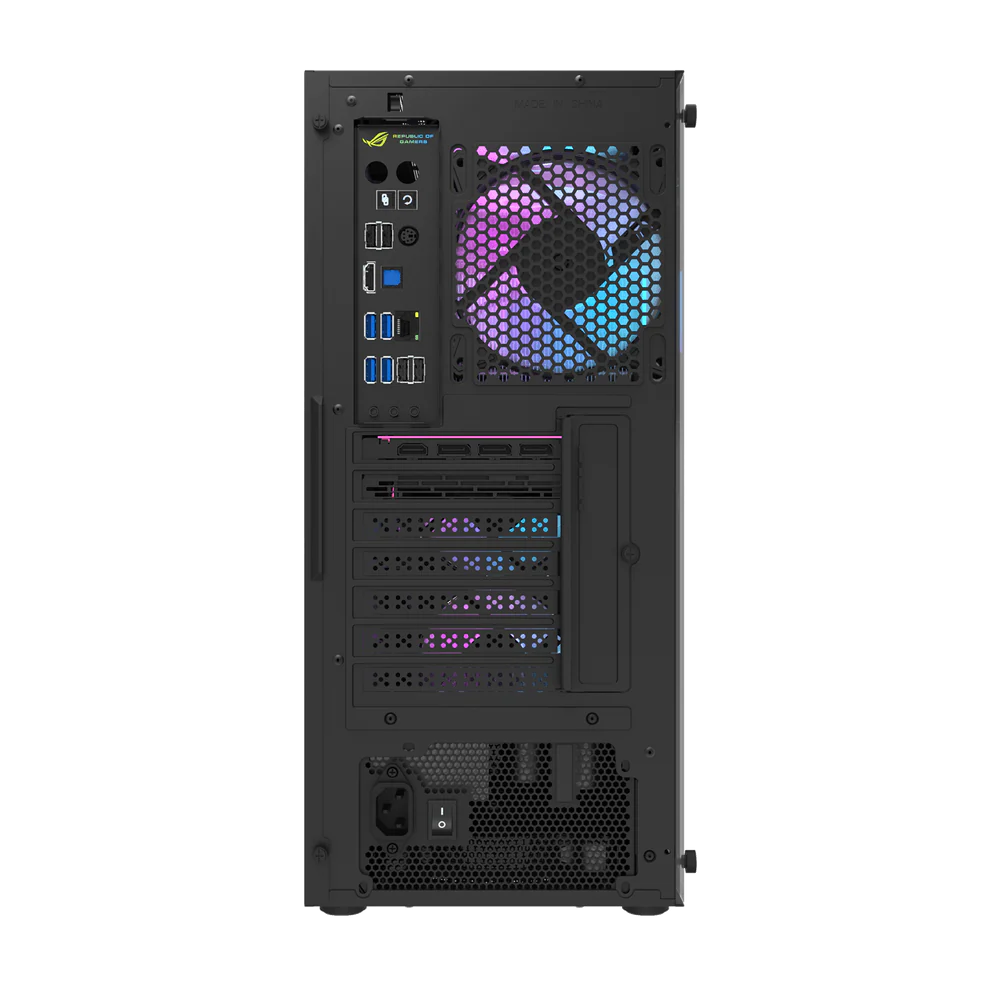 Darkflash DK351 ATX with 4 FANS PC Case - Black - Image 5