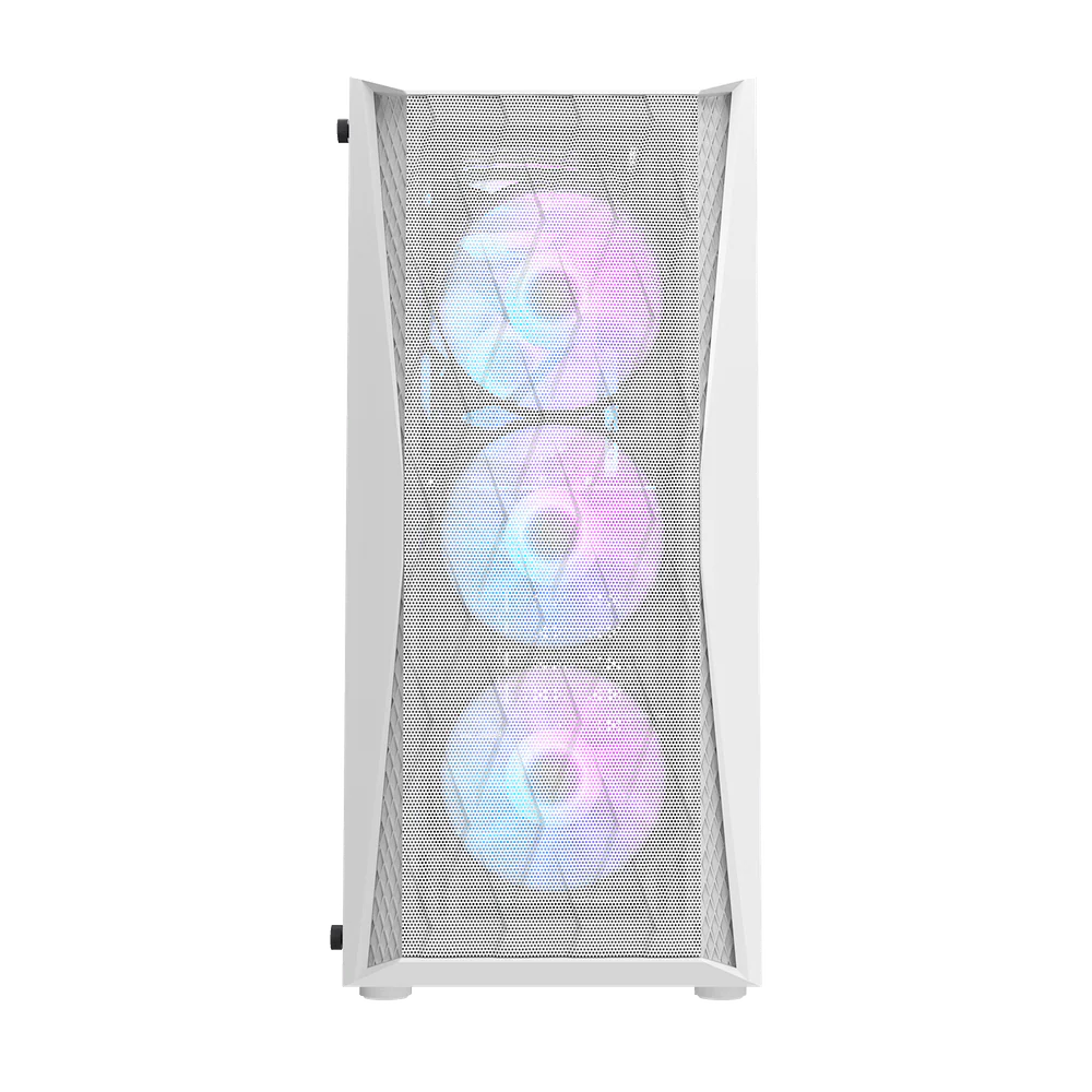 Darkflash DK352 Mesh ATX Case - White - Image 5