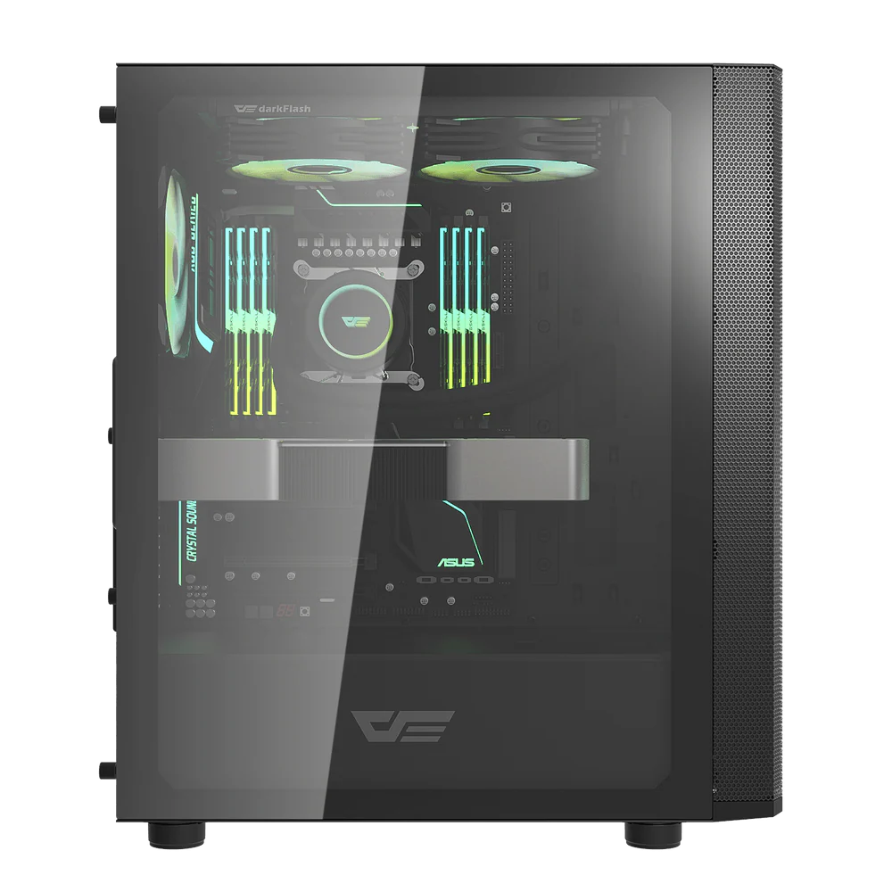 Darkflash DK360 ATX PC Case - Black - Image 5