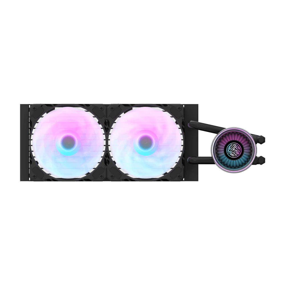 Darkflash DN240 Nebula 240mm AIO Liquid Cooler -  Black - Image 2