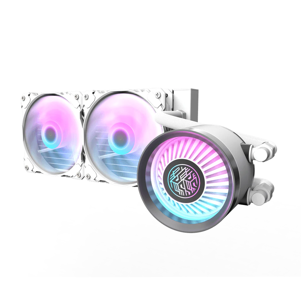 Darkflash DN240 Nebula 240mm AIO Liquid Cooler - White