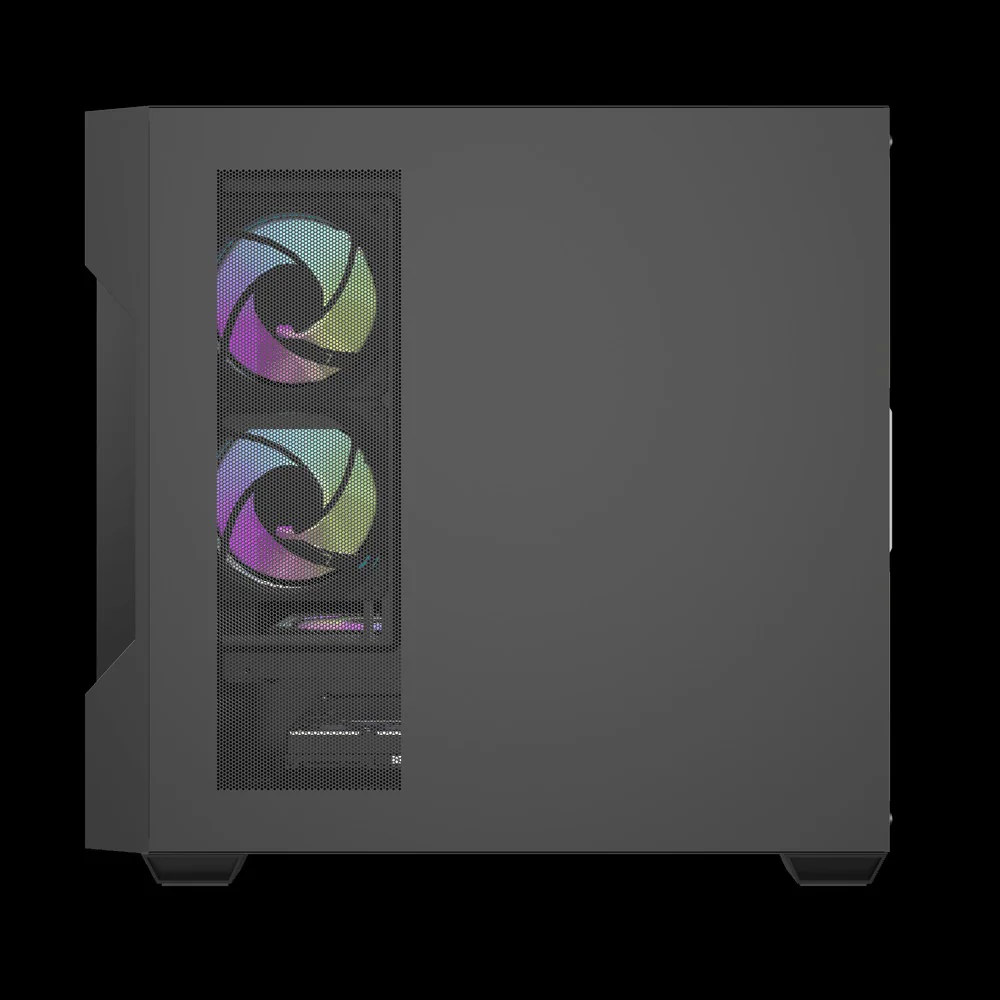 DARKFLASH DS900 Mesh ATX PC Gaming Case / Black - Image 5
