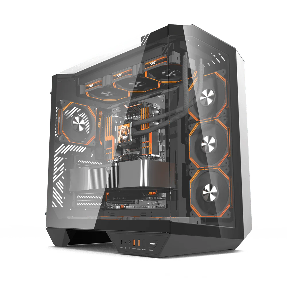 DARKFLASH DY470 ATX Black PC Gaming Case - Image 3