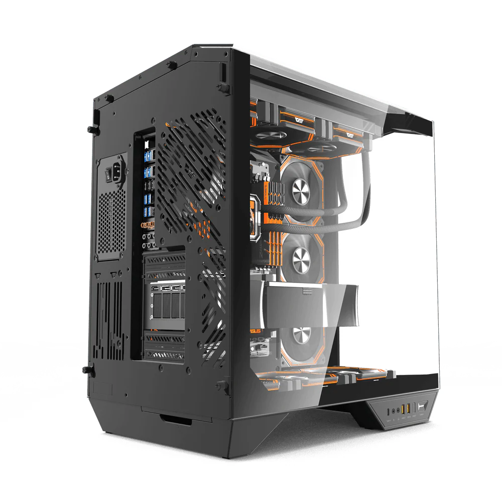 DARKFLASH DY470 ATX Black PC Gaming Case - Image 4