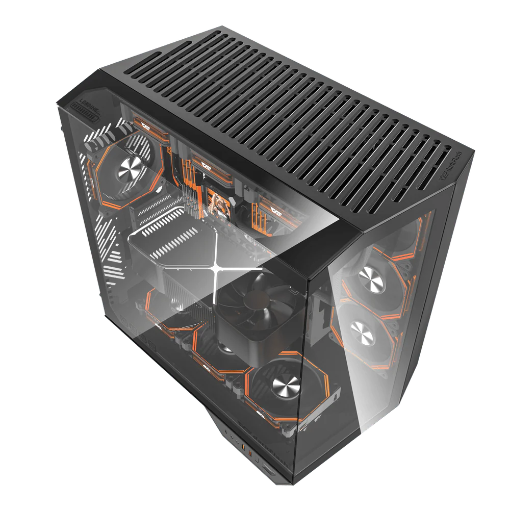 DARKFLASH DY470 ATX Black PC Gaming Case - Image 5