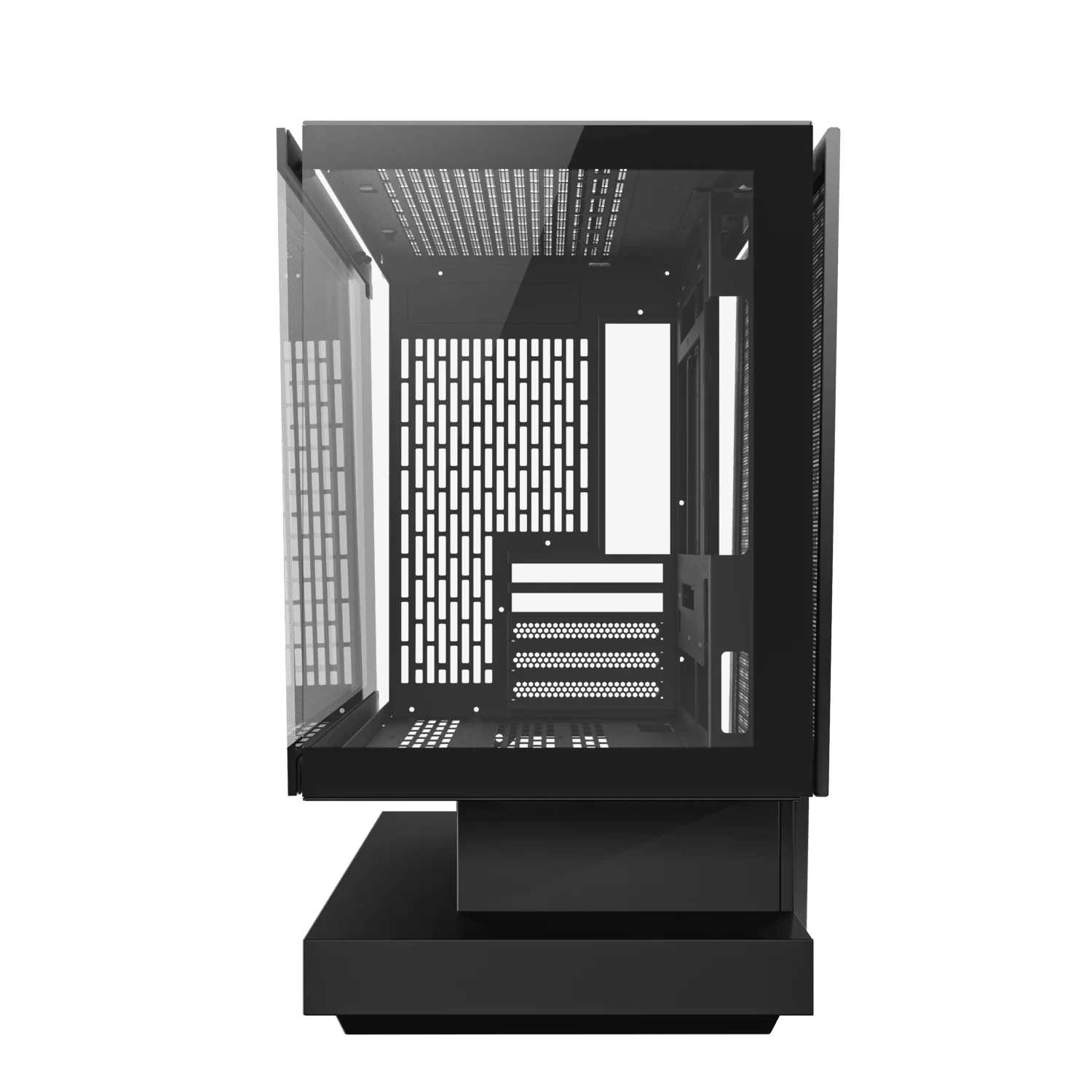 DARKFLASH FLOATRON F1 M-ATX Black PC Gaming Case - Image 14