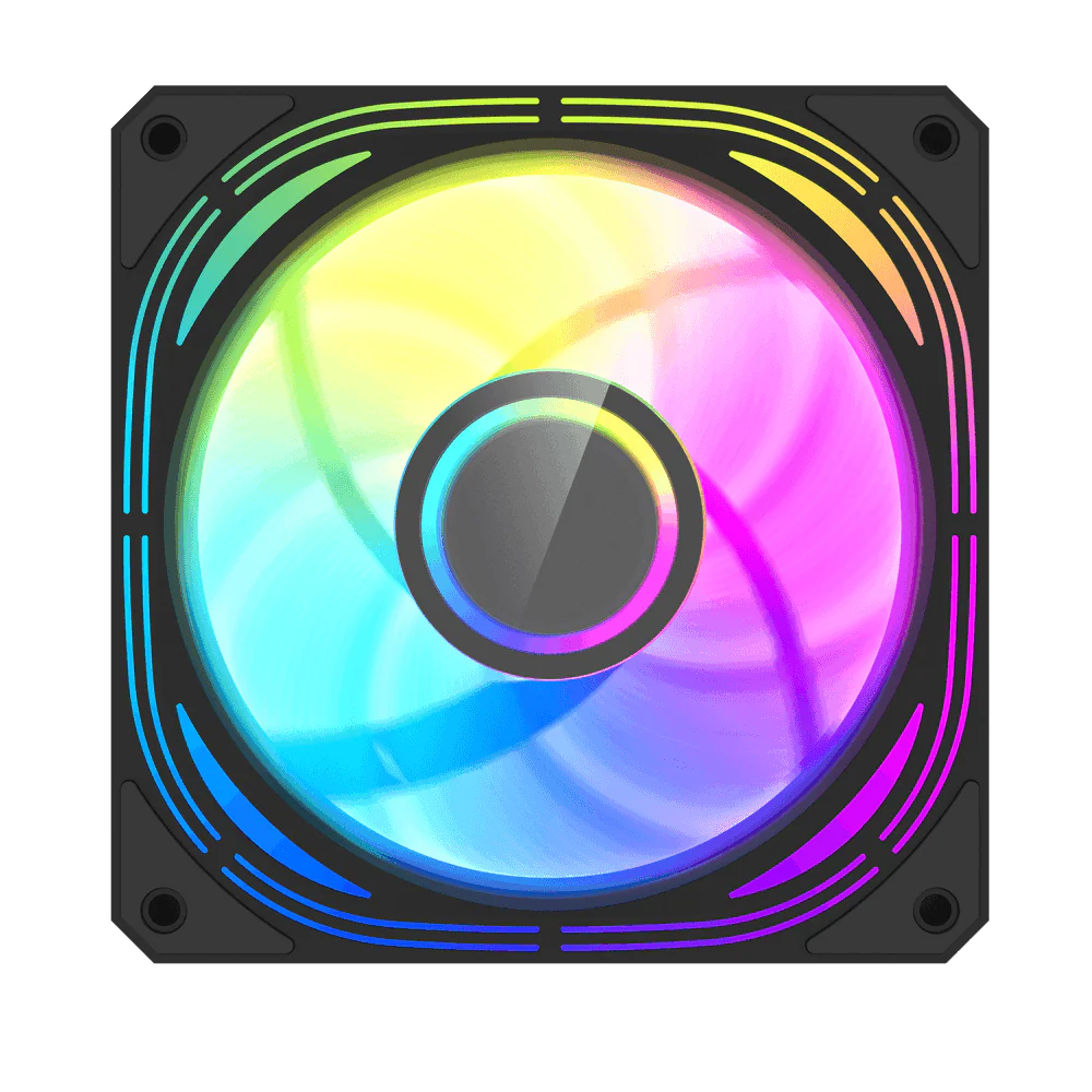Darkflash INF24 3in1 RGB FAN Kit - Black - Image 2