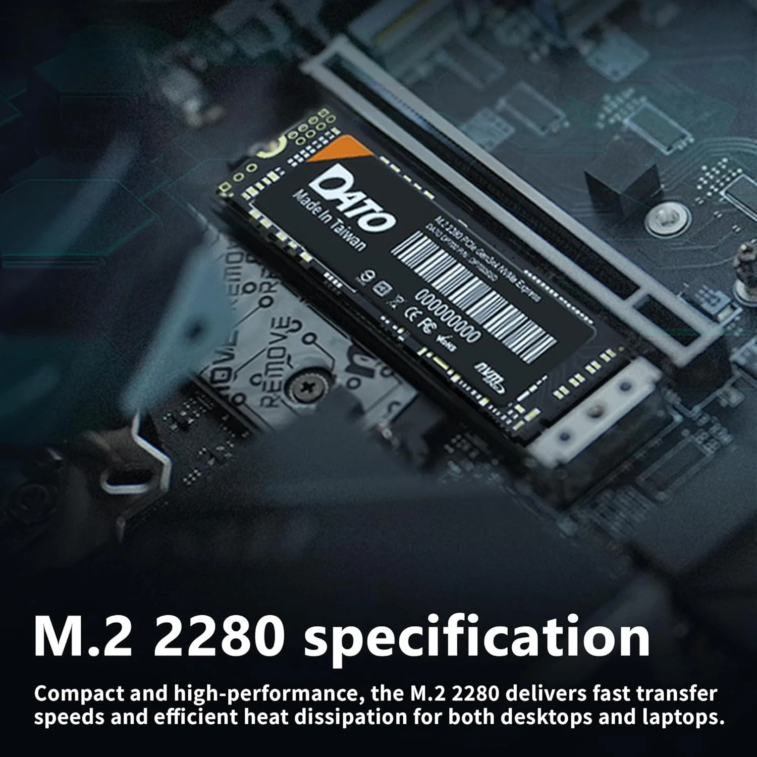 DATO DP700 M.2 2280 NVME GEN3*4 SSD 1TB - Image 3