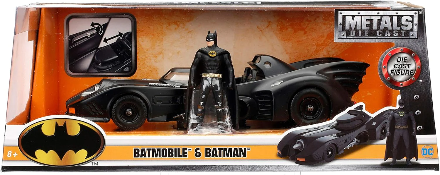 DC Batmobile Diecast Model 1:24 1989 BA8504C 1989 Diecast Model - Image 5