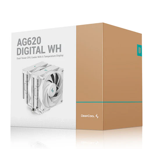 Deepcool AG620 Digital Dual-Tower Cooler with Temprature Display - Image 6