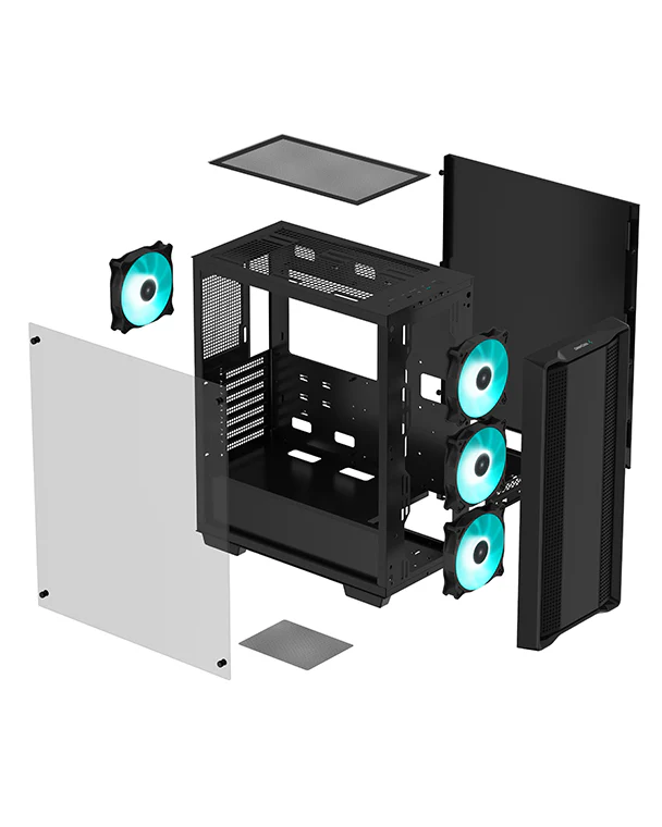 DeepCool CC560 Mid-Tower Gaming Case - Image 5