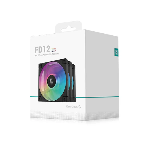Deepcool FD12 ARGB 3x120mm Addressable RGB Fans - Image 2